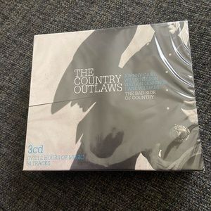 THE COUNTRY OUTLAWS CASH NELSON JENNINGS WILLIAMS 3 CD BOX SET BRAND NEW SEALED